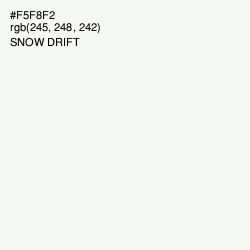 #F5F8F2 - Snow Drift Color Image